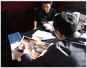 打ち合わせ風景